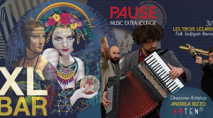“PAUSE . Music Extra Lounge” ospita, venerdì 31 maggio, Les Trois Lézards in concerto