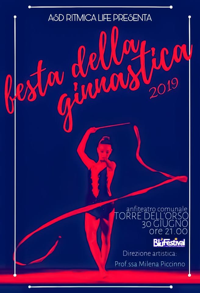 Locandina Festa della Ginnastica