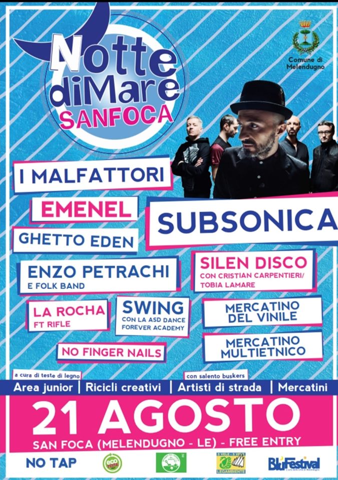 Locandina Notte di Mare San Foca