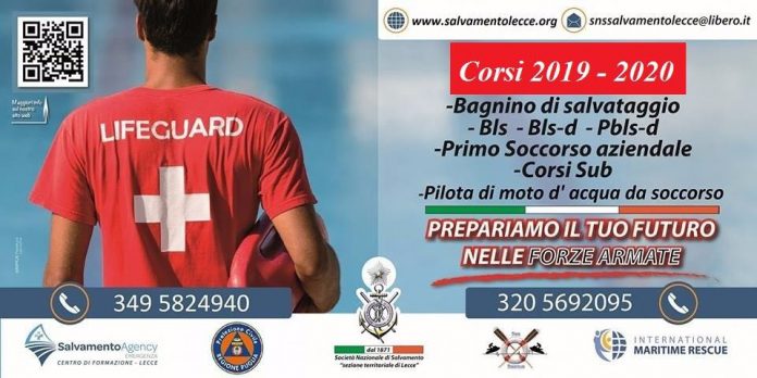 Corsi Bagnino di Salvataggio Locandina