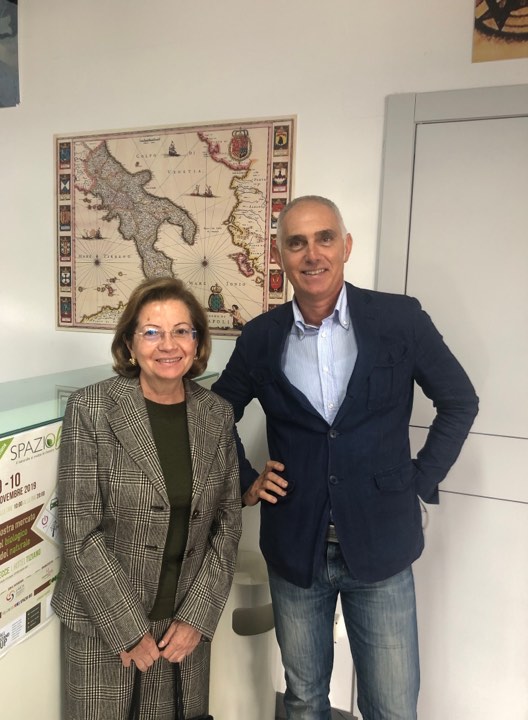 Professoressa Trono e David Montefrancesco