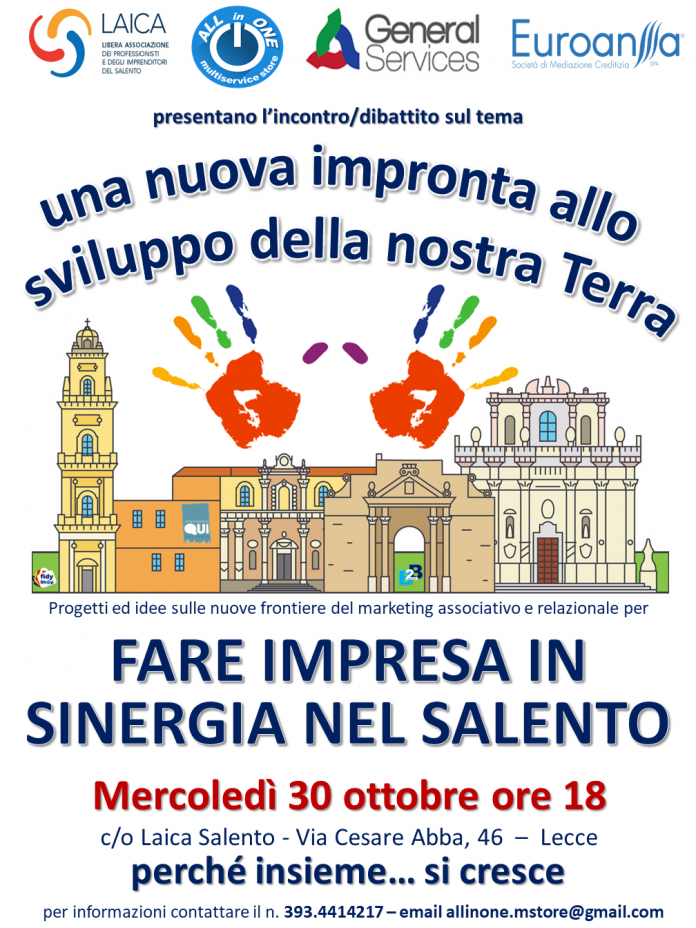 locandina evento Fare impresa in sinergia