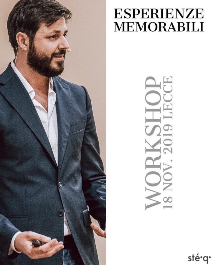 Locandina Workshop Esperienze Memorabili