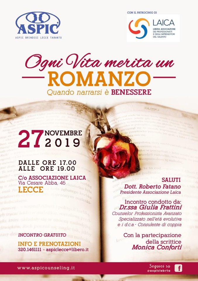 Ogni vita merita un romanzo locandina