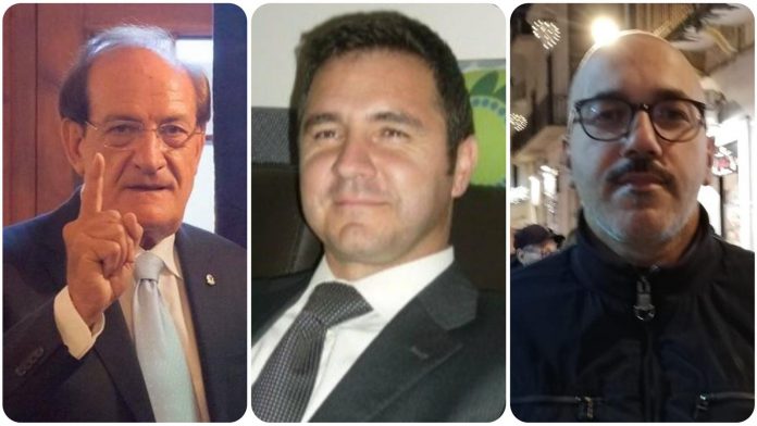 Da sin. Pankiewicz, Palumbo, Attanasio