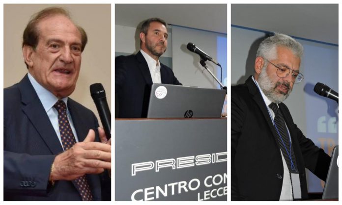 Da sin. Pankiewicz, Palumbo e Bruno