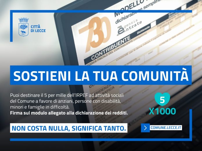 sostieni la tua comunità