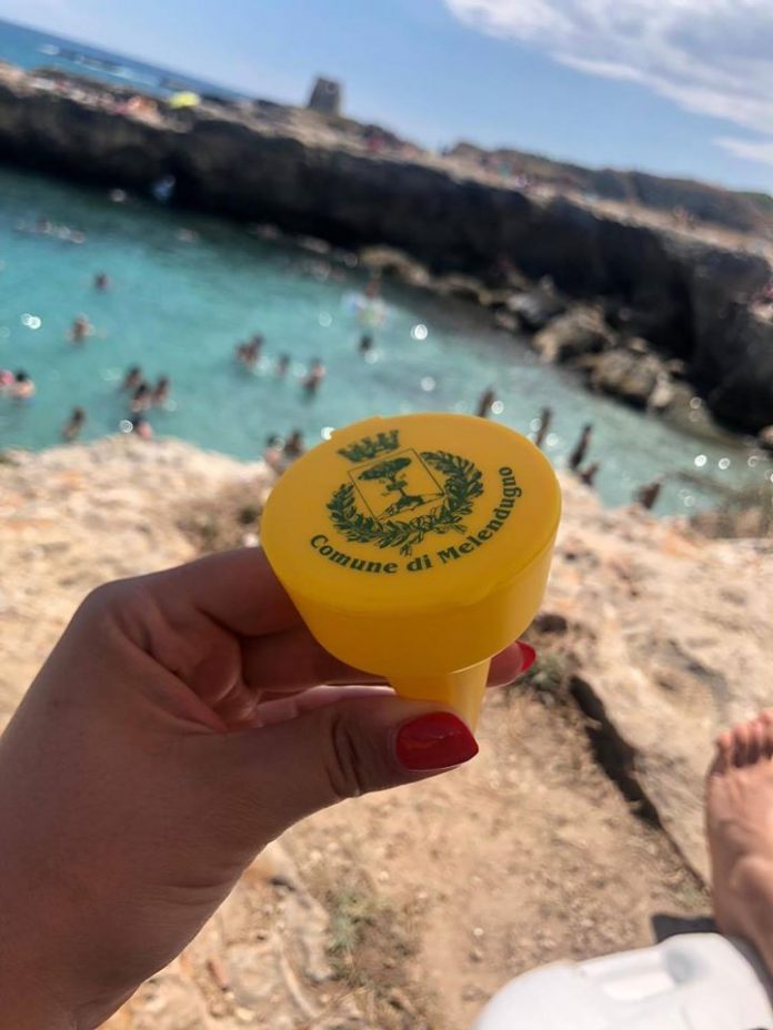 Porta cicche da spiaggia
