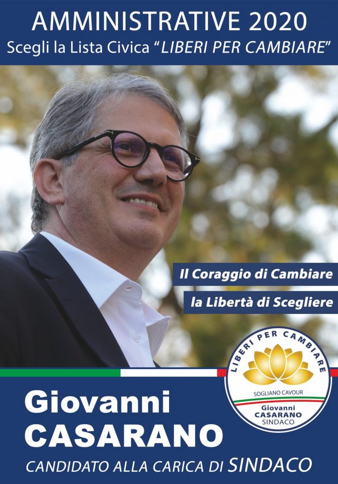 Santino Giovanni Casarano Sindaco