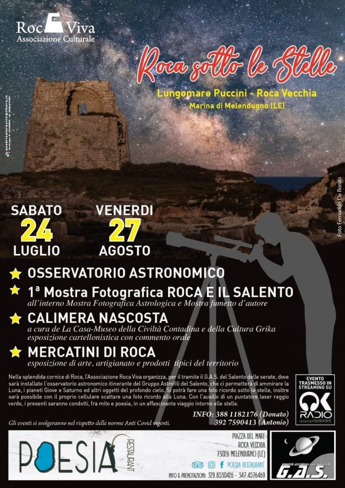 Roca sotto le stelle