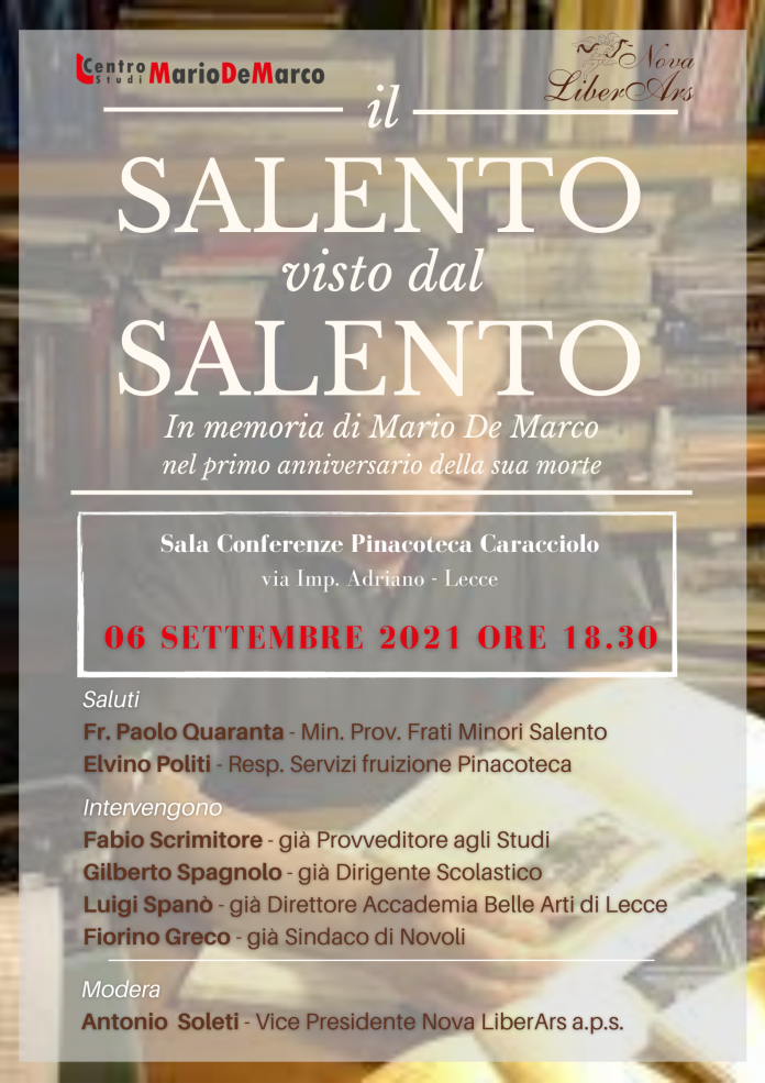 Locandina Anniv. Mario De Marco