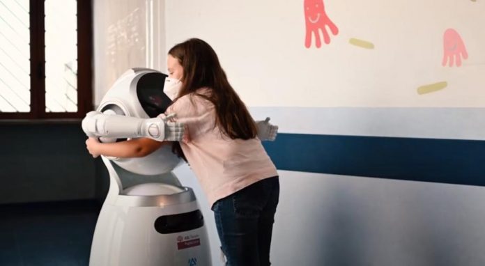 robot pediatria