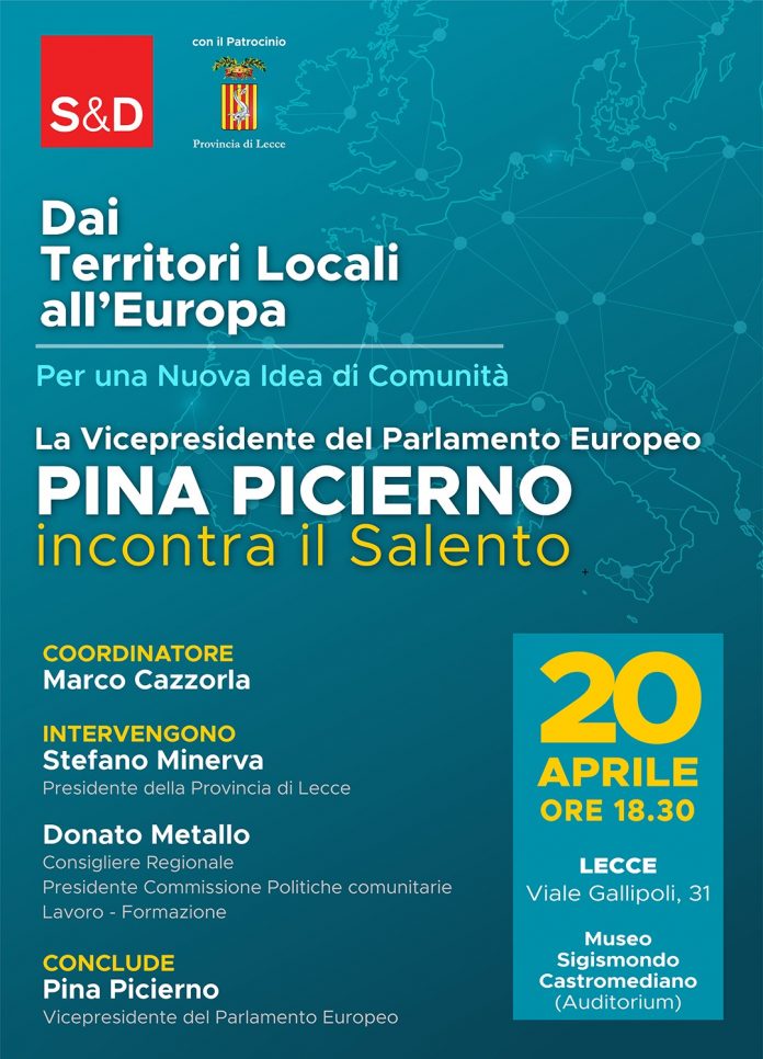 Pina Picierno a Lecce