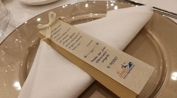 Venerdì 2 dicembre cena di beneficenza a sostegno del Progetto IO POSSO in contemporanea a Lecce, Roma, Portici (Na) e Cernusco SN (Mi)
