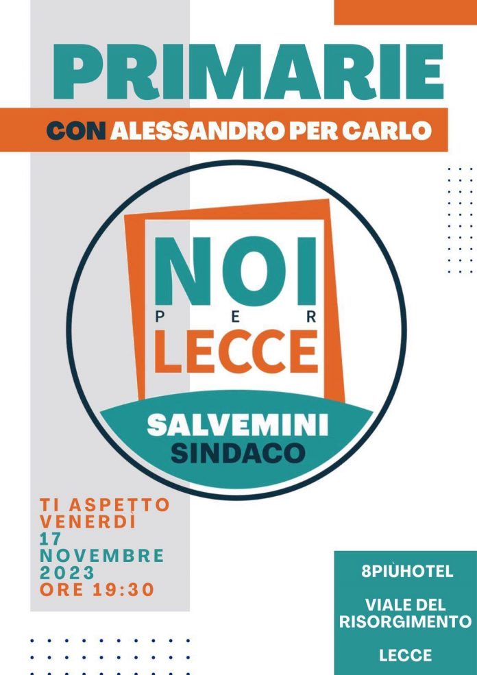 Locandina Noi per Lecce