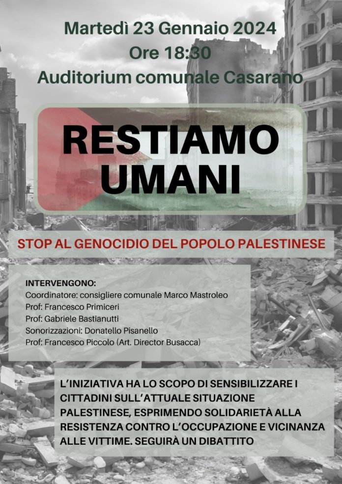 Casarano 23 gennaio