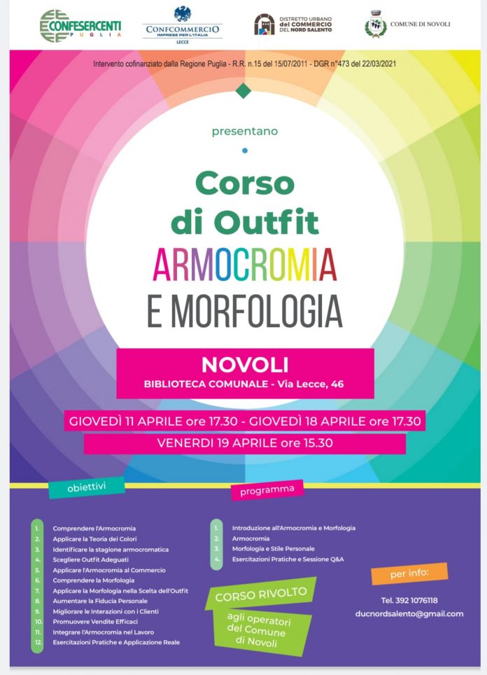 Locandina corso Armocromia
