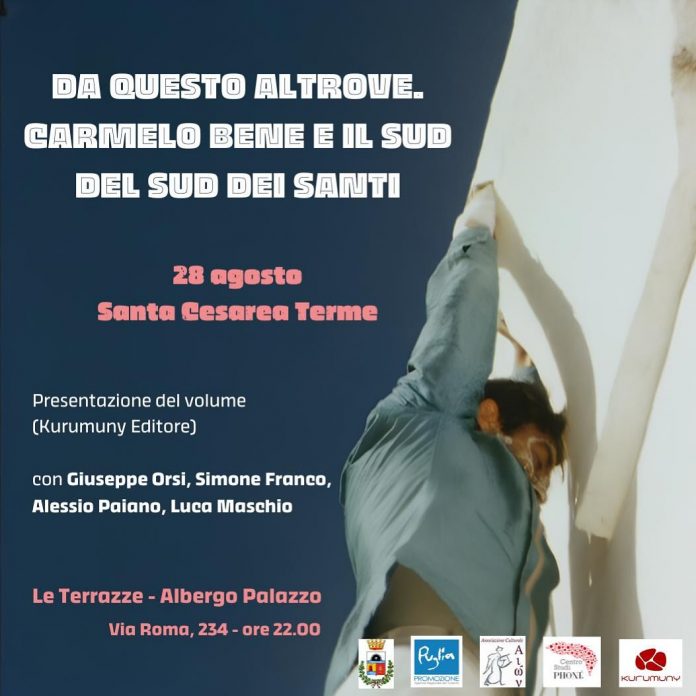 Locandina evento Carmelo Bene