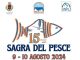 Il 9 e 10 agosto torna la Sagra del Pesce a Porto Miggiano: pronta la XV edizione