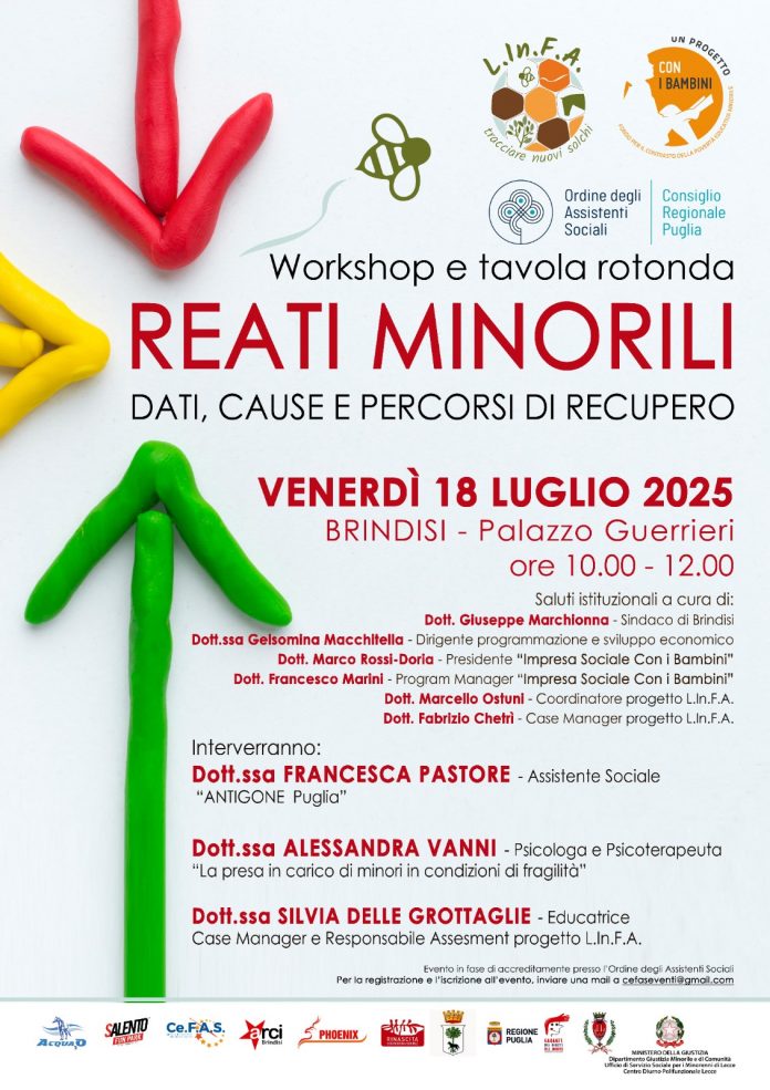 Locandina Reati Minorili
