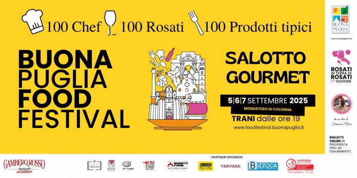 Locandina Rosati in terra di Rosati Trani 2025 bis