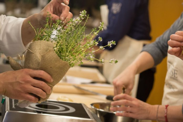 lezione di cucina