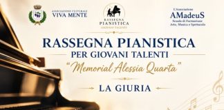 Rassegna Pianistica per Giovani Talenti – Memorial Alessia Quarta: annunciata la giuria d’eccellenza per la prima edizione 2026/2027