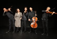 Giovedì 15 ottobre a Galatina THE PALM COURT QUARTET in “Notte di note del cinema italiano”, un omaggio a due giganti della musica per film: Ennio Morricone e Nino Rota, per il festival I Concerti del Chiostro